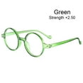 thumbnail image 1 of Men Portable Women Vision Care Presbyopia Eyeglasses Anti-UV Blue Rays Far Sight Eyewear Reading Glasses GREEN STRENGTH +2.50, 1 of 1