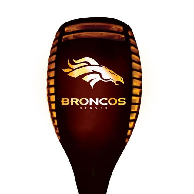 Team Pride SOLTRDEN NFL Denver Broncos Team Lampe Solaire LED