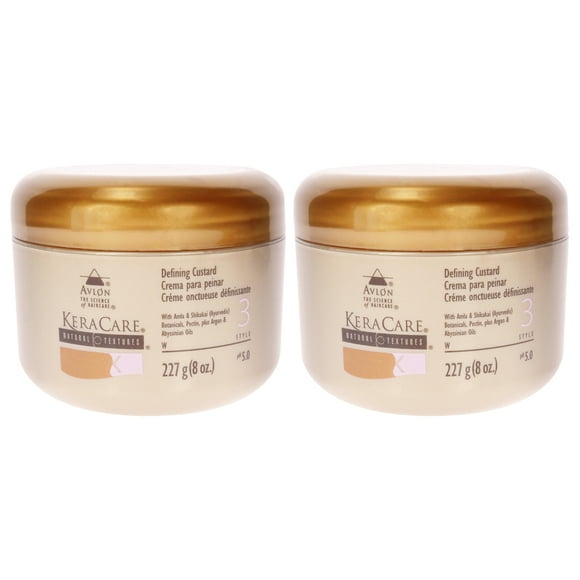 Crema KeraCare Natural Defining Cream, 240 ml, paquete de 2 unidades, Avlon