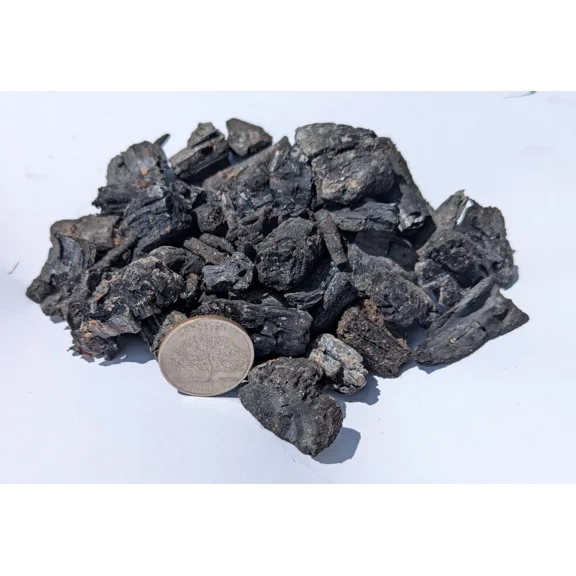 PURELY- 1 Quart Charcoal - Horticulture Hardwood Soil Amendment Terrarium Garden Usa