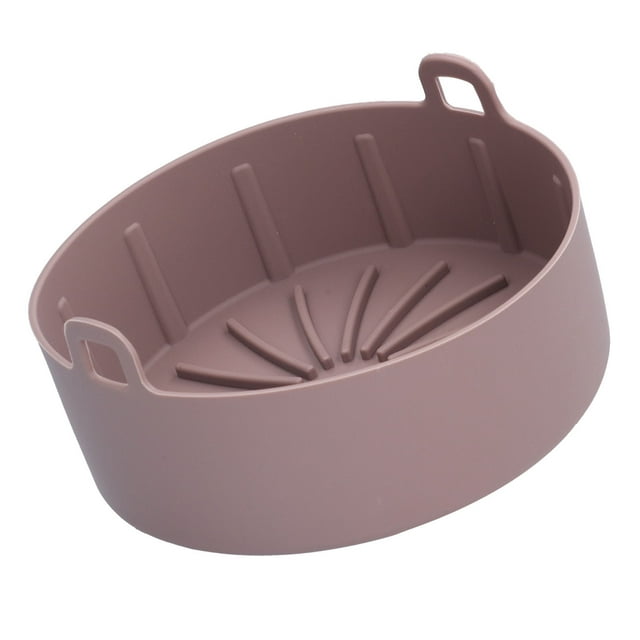Doublures en Silicone, Réutilisables -20 Degrés Celsius - 220 Degrés Celsius Accessoires avec Poignée pour Plateau de Panier Électrique Accessoire de Cuisson