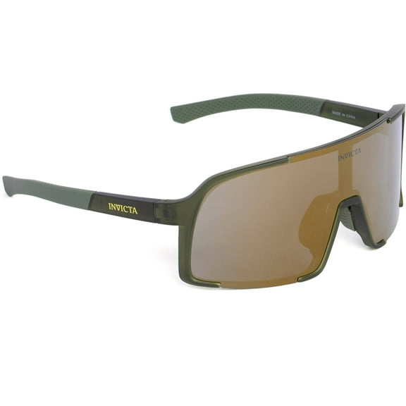 Invicta IEW053-03 Unisex Green TR90 Full Rim Frame Sunglasses