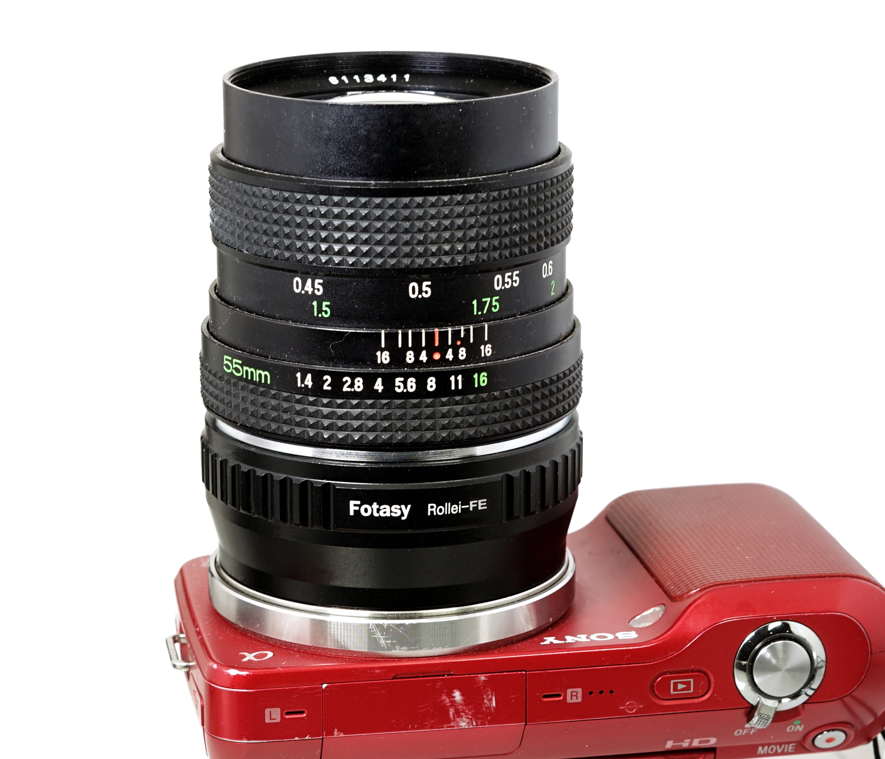 Buy Fotasy Rollei QMB SL 35 Lens to Sony EMount Mirrorless Camera