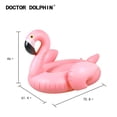 thumbnail image 2 of Pool Float Doctor Dolphin Flamingo inflable para adultos, 2 of 6