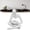 White, variant on Xirurus Abstract Thinker Reading Statue Resin Sitting Figure Ornament for Living Room Home Decor Cabinet Bookshelf Desk Display Wedding Gift, Gold (8.5x6x11.5 cm / 3.3x2.4x4.5 in)