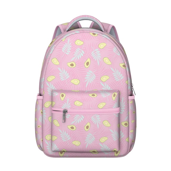 Avocado Design Backpack – Trendy & Functional School Bag for Teens & Adults, Roomy Compartments, Comfortable Carry, Ideal Gift for Back to School Season