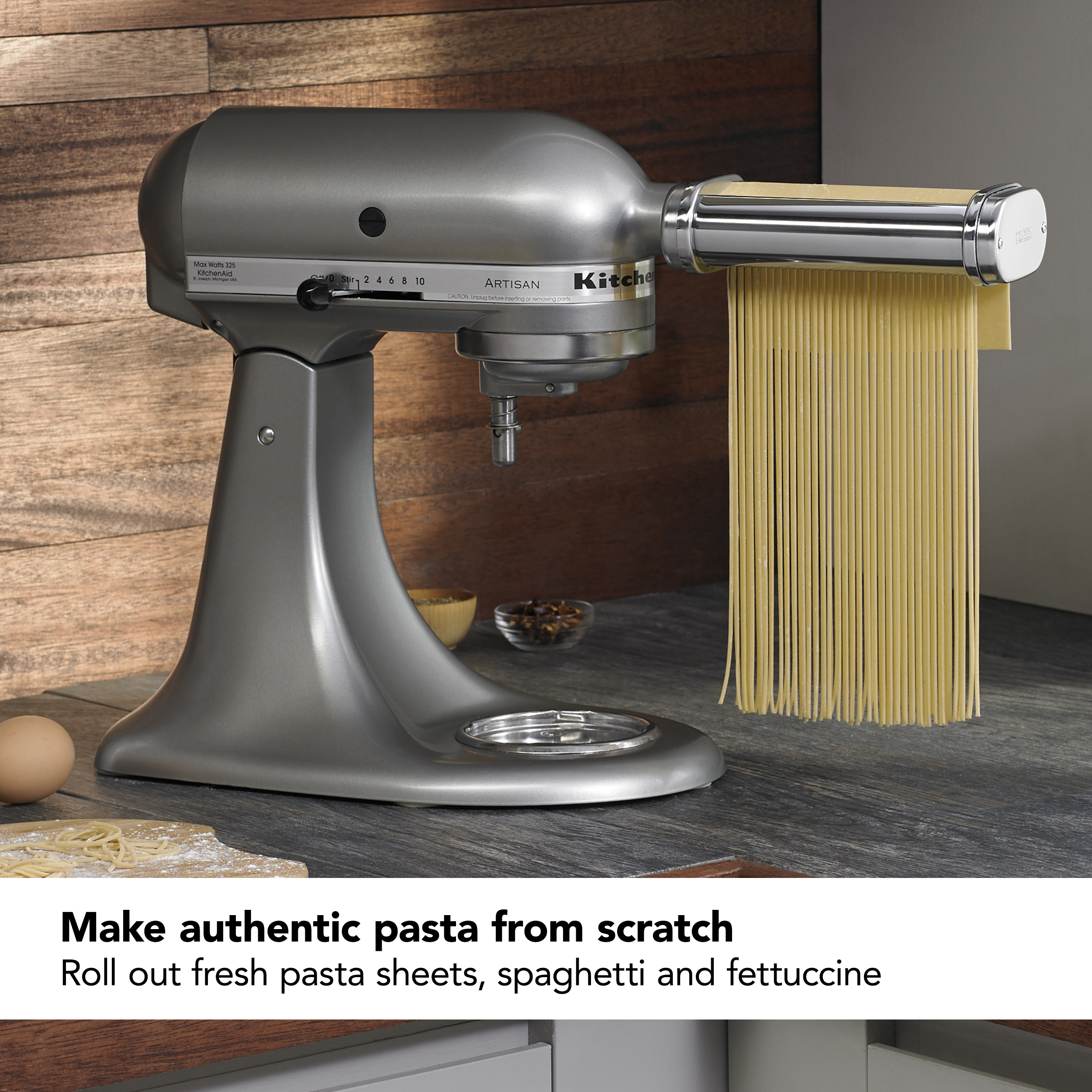 KitchenAid 3-Piece Pasta Roller & Cutter Set, KSMPRA - image 3 of 8