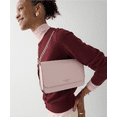 thumbnail image 4 of Kate Spade New York Women's Madison Textured Patent Leather Flap Crossbody Bag, 4 of 6