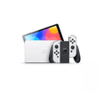 thumbnail image 3 of Pre-Owned Nintendo Switch OLED Model Video Game Console with White Joy-Con, 64 GB, 3 of 9
