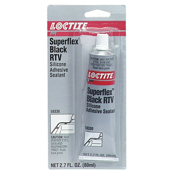 Loctite SuperFlex RTV Silicone Adhesive Sealant 80mL Black 59330