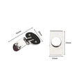 thumbnail image 3 of Clip De Corbata Invisible Magnético Clips De Corbata De Camisa De Acero Inoxidable Fijos Automáticamente Para Regalos De Hombres Methold  AP005610-00, 3 of 6