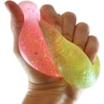 thumbnail image 5 of Set of 3 Glitter Sugar Ball - Glittery Shimmer Thick Glue/Gel Stretch Ball - Ultra Squishy and Moldable Slow Rise Relaxing Sensory Fidget Stress Toy (Random Colors), 5 of 8