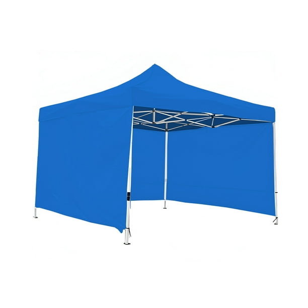 Ilios Innova | Toldo Plegable Azul 2x3 con Paredes Laterales, Impermeable y Resistente al Calor, Velcro de Ajuste, Ideal para Exterior.