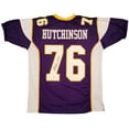 thumbnail image 2 of Minnesota Vikings Steve Hutchinson Autographed Purple Jersey "HOF 20" Beckett BAS QR 201206, 2 of 2