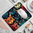 thumbnail image 2 of Cat Printed Square Gaming Mouse Pad, 8.3x9.8 Inch Non-Slip Rubber Bottom Mousepad for Office and Gaming, 2 of 6