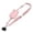 Pink, variant on DGMIOCS Clip and Go Strap for Phone with Wallet Crossbody, Phone Lanyard Detachable Zippered Pouch Pink