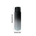 thumbnail image 3 of Sports Water Bottle, 650ml/2.2oz Gradient Color Portable Leak Proof Plastic Water Bottles for Women, Men, Home, Office, School, and Travel Use, 3 of 6