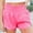 Hot Pink, variant on OKBOP Shorts for Women Plus Size Pink Relaxed Fit Leopard Print Casual Wide-Leg Shorts