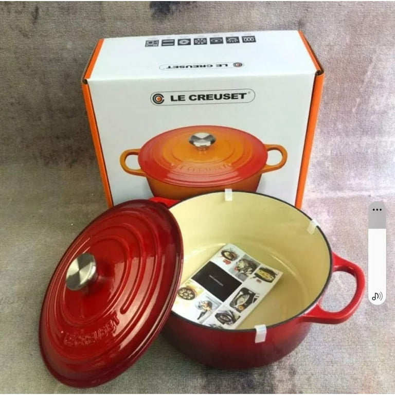 LE CREUSET Marmite Soup Pot 4 1/2 qt Dutch Oven Cast Iron Ocean Color NIB &  NWT!