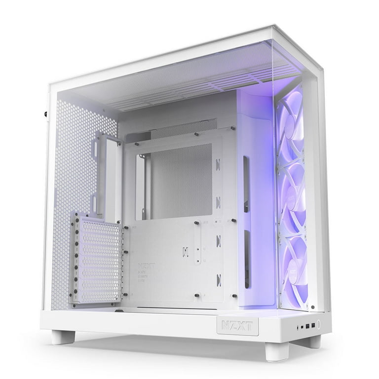 NZXT H6 FLOW_WHITE ミニタワーPCケース H6 Flow RGB | Gaming PC Cases | NZXT