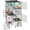 15.4"L x 12.6"W x 6.3"H, variant on Cat Cage, 3-Tier DIY Catio Cat Enclosures, 24" x 16" x 36" Cat Playpen Indoor & Outdoor with Hammock, Detachable Metal Wire Kennel Cats Crate, 2x1x3 Exercise Place for 1-2 Kitten