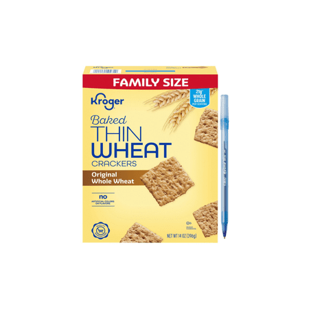 KR Baked Wheat Crisp Crackers 14 oz
