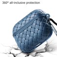 thumbnail image 3 of Compatible avec Seulement Airpods 3, Coque de Protection en tpu et Texture Cuir Rouge, 3 of 5