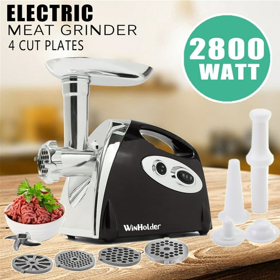 WinHolder 2800W Powerful Electric Meat Grinder Kitchen Food Sausage Mincer 4Blades