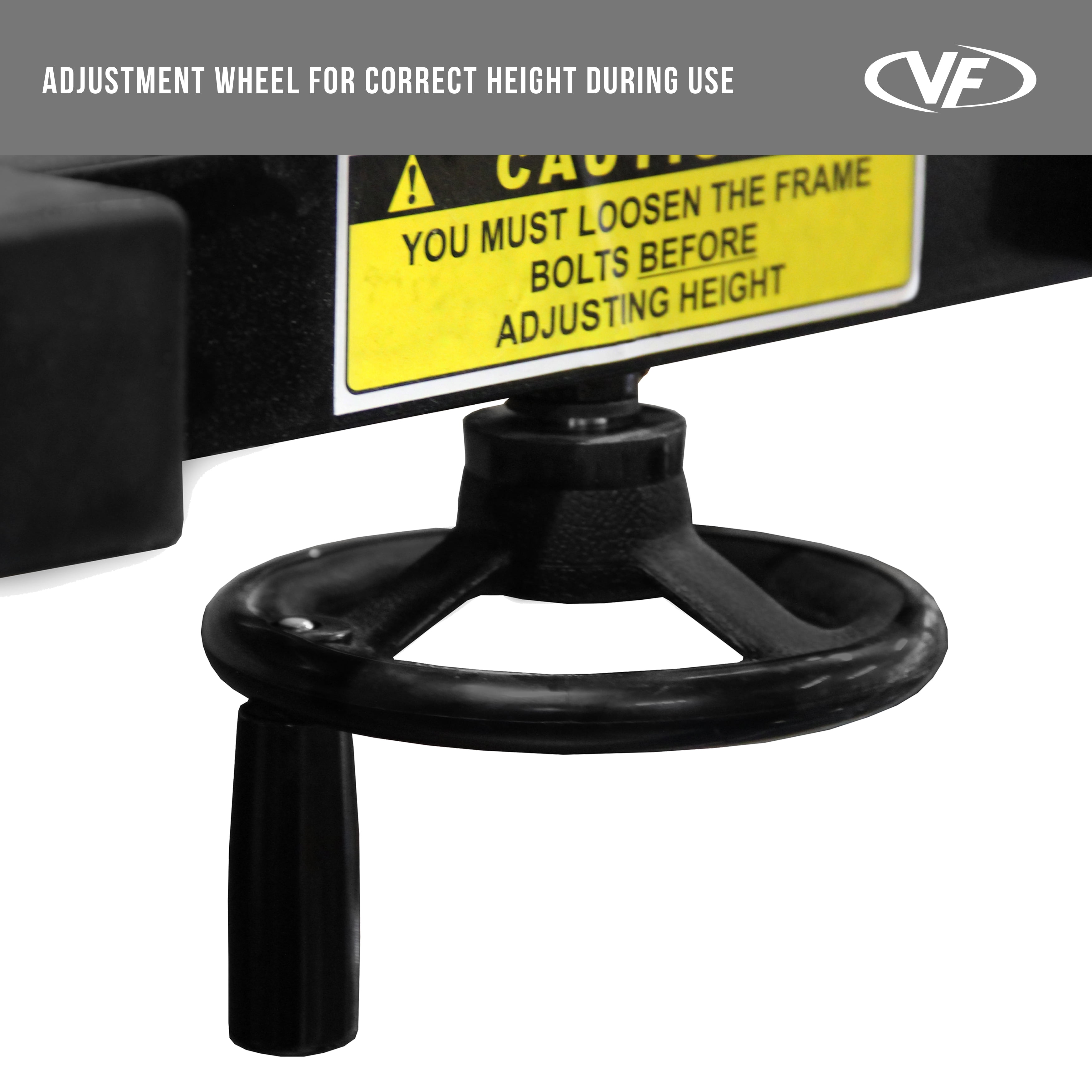 Valor Fitness Heavy Duty Adjustable 2” Boxing Speed Bag Platform with Wheel Crank for Easy Adjustment, Speed Bag Included CA-53