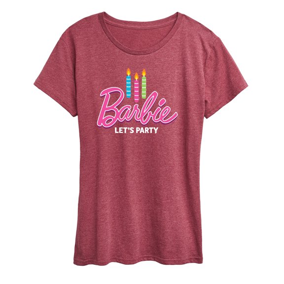 Barbie - Let's Party - Women's Short Sleeve Graphic T-Shirt