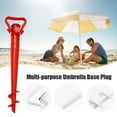 thumbnail image 1 of Soporte para sombrilla de playa antioxidante, soporte para sombrilla de playa, estaca para pesca en la playa, 1 of 14