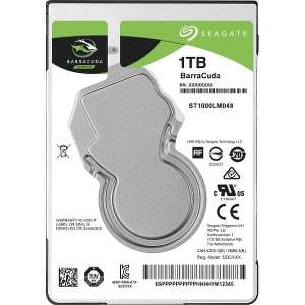 Seagate BarraCuda 5TB Internal Hard Drive HDD - 2.5 Inch SATA 6Gb