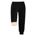 thumbnail image 4 of BLVB Boys Girls Fleece Pants Sherpa Lined Sweatpants Athletic Joggers Winter Warm Cotton Unisex Kids Active Pull-On Pants with Pockets, 4 of 7