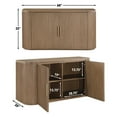 thumbnail image 6 of Steve Silver Colvin Modern Sideboard with Two Doors and Two Shelves, Toffee, 6 of 6