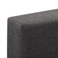 thumbnail image 5 of CorLiving Juniper Charcoal Upholstered Engineered Wood Double Bed, 5 of 12