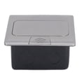 thumbnail image 1 of Floor Electrical Outlet Kit, Floor Electrical Outlet Cover Box Weatherproof Waterproof  for Countertop, 1 of 7