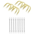 thumbnail image 1 of 16PCS Purse Chain Strap 20cm DIY Clutch Bag Strap for Clutch Shoulder Bag Bag Decoration, 1 of 6