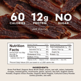 thumbnail image 3 of Tough To Chew: Organic Bone Broth Beef Jerky – Grass-Fed, Zero Sugar, Low Calorie, High Protein, Extra-Firm Texture – 2 oz (Pack of 20), 3 of 8