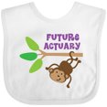 thumbnail image 3 of Inktastic Future Actuary Boys or Girls Baby Bib, 3 of 4
