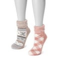 thumbnail image 3 of MUK LUKS Women's Thermal Slipper Socks, 2 pairs, 3 of 5