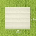 thumbnail image 3 of Outsunny Retractable Pergola Roof, Sun Shade Cover for 10' x 7' Pergola, 3 of 10