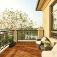 thumbnail image 3 of YYAo 27pcs Wood Interlocking Deck Tiles 11.8"x11.8", Waterproof Flooring Tiles for Indoor And Outdoor,Light Natural Wood, 3 of 11