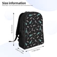 thumbnail image 4 of Sikiie Golf Bags And Balls Print Single-sided Full-body Backpack with Computer Compartment 600D Oxford Fabric Backpack, Suitable for School, Work, 4 of 8