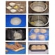 thumbnail image 4 of LYCAQL - Mini molde para pan (15 x 8,6 x 5 cm), antiadherente, para pan de plátano, juego de 2 moldes pequeños de acero al carbono para pastel de carne, color negro, 4 of 6