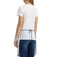 thumbnail image 3 of Naloa 1Pack Adjustable Bib Apron Waterdrop Resistant Cooking Kitchen Aprons for Women Men Chef, Not All Who Wander Are Lost1 Print, 3 of 5
