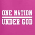thumbnail image 5 of Wild Bobby One Nation Under God Inspirational/Christian Men Graphic Tee, Fuschia, X-Large, 5 of 5