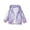 Purple, variant on REDARER Girls Lightweight Windbreaker, Hooded Zipper Coat with Reflective Details, Spring Autumn Raincoat for Kids,Size:1-2 Years