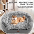 thumbnail image 2 of Cama ortopédica para perro iweepet, espuma de 9,4 cm, grande, gris, 2 of 9