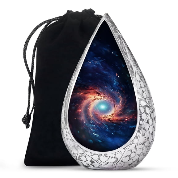JAGSHASHI Galaxy - Human Remains Urn - Urn For Human Ashes Adult Woman - Funeral Urns For Male & Female - Human Urn - Cremation Urns For Men - Cremation Urn Human - 10 Inch - Large