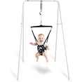thumbnail image 1 of Jolly Jumper Classique avec Support Portable | Exerciseur pour Bébé Original avec Selle Safari | Utilisation Intérieure et Extérieure | Se Plie à Plat pour le Rangement, 1 of 7